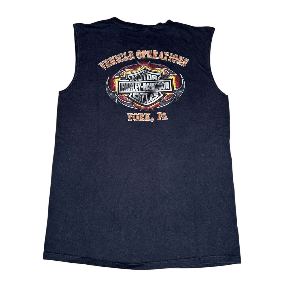 Vintage Y2k Harley Davidson Motorcycles York PA Biker Tank Top